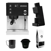 Rancilio Silvia 2025 V6 + Varia VS3 Coffee Grinder Gen 2 + 1kg After Dark Blend + Precision Accessories