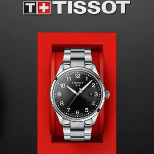【TISSOT 天梭】官方授權 GENT XL CLASSIC 經典大三針男錶 母親節(T1164101105700)