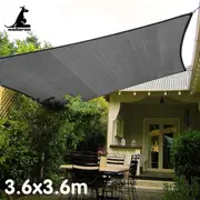 Square Shade Sail (Grey) - 3.6x3.6m