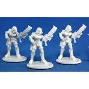 Reaper Miniatures 80013 Bones - Chrono Nova Corp Female 3 Miniature