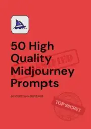 50 High Quality MidJourney Prompts, Print on demand prompts, Creative Prompts