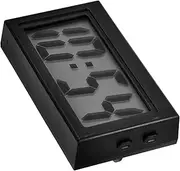 Garneck Vehicle Mini Digital Clock for Dashboard Compact Car Interior Supply with Display Durable Material Easy Installation and Precise Functionality