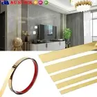 Gold Mirror Wall Sticker Wall Ceiling Edge Strip Living Room Decor