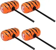 PERSELOSO 4pcs Inflatable Hammer Toys for Kids Fun Party Favors Mallet Inflates Birthday Interaction Props Hammers for Children