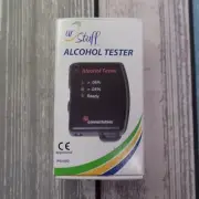 Ur Stuff Keychain Breathalyzer, Portable Keyring Breath Alcohol Tester - Small