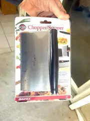 NEW Norpro Chopper Stainless Steel Bench Scraper Measuring Guide 6" x 4.5”