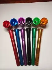 2x Aluminium Adjustable Downstem With Cone piece 3.5 4.5 5.5 Or 6 Inch