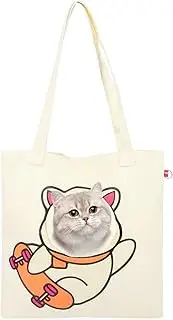 Cat Tote Bag Carrier,Canvas Cat Carrying Bag,Tote Bag Portable Breathable Pet Out Bag | Soft Pouch Tote Bag for Kittens and Puppies, Pet Supplies for Outdoor Shopping Camping