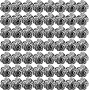 [Operitacx] 750sets Butterfly Clutch Tie Tacks Pin Back Replacement Locking Pin Keepers for Brooches Badges and Crafts Durable Brooch Clutch and Backing Clasp