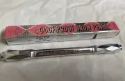 Benefit Goof Proof Brow Pencil No.6 Cool Soft Black 0.01 oz Full Size NEW Boxed
