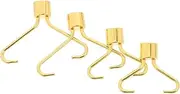 Ipetboom 2 Pairs Roller Replacement Accessories for Face Massage Tools Multi Purpose Massager Rack Durable Metal Supply for Enhanced Massage Experience Smooth Rolling Action