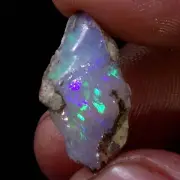 07.00 Ct Natural AAA+ Ethiopian "Play-Of-Color" Ultra Fire Opal Rough Gemstone