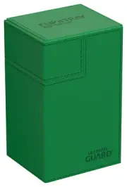 Ultimate Guard Flip`n`Tray 80+ XenoSkin Monocolor Green