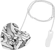 [SAFIGLE] Stylish Heart Decorative Brooch with Hanging Chain Fashion Lapel Pin for Clothing Scarves and Hats Unique present for Him Her for Parties and Special Occasions