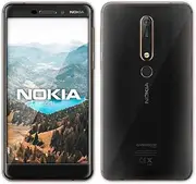 [Nokia] 6.1 Dual-SIM 32GB ROM + 3GB RAM Factory Unlocked 4G/LTE Smartphone (Black) - International Version