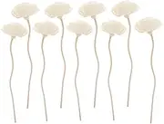 9Pcs Aroma Dried Flower Sticks Elegant Fragrance Diffuser Reeds for Home Decor Delicate Craftsmanship for Room Aroma and Ambiance