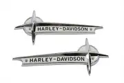 61-62 Panhead HARLEY DAVIDSON GAS TANK EMBLEMS 61776-61T