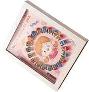 LRXIYODE 1Set Tooth Collection Box Transparent Keepsake Holder for Deciduous Teeth Durable Storage Case for present for Showers Birthdays for Childhood Moments