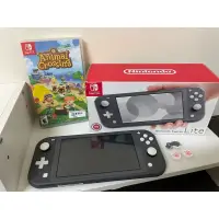 在飛比找蝦皮購物優惠-Nintendo Switch lite 灰色 動物森友會 