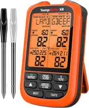 Wireless Meat Thermometer – 1000FT Range, Waterproof Probes, Color-Coded, No App