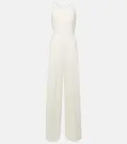 [Max Mara] Max Mara Elvy cady jumpsuit UK 16 white