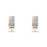 8pc Djeco Tinou Glitter Colourful Ink Art Drawing Markers Kids/Children 3y+