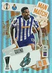 Match Attax 2024 2025 Galeno Man of The Match Trading Card