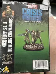 Nick Fury, Sr. & Howling Commandos Marvel Crisis Protocol AMG NIB