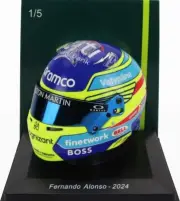 2024 Fernando Alonso Mini Replica Helmet in 1/5 Scale by Spark