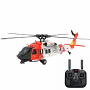 YXZNRC F09-S 2.4G 6CH 6-Axis Gyro GPS Optical Flow Positioning 5.8G FPV Camera Dual Brushless Motor 1:47 Scale Flybarles