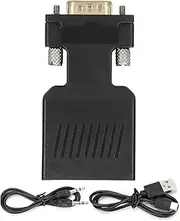 HD Multimedia Interface to VGA Adapter, Video Converter Adapter Cable, 1080P HD Converter Adapter for PC Laptop