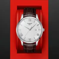 在飛比找momo購物網優惠-【TISSOT 天梭 官方授權】TRADITION系列 經典