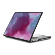 MacBook Pro 16-inch (M1 - M4) Impact Case Peach and Blue Turquoise Marble Abstract