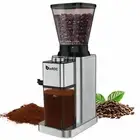 Conical Burr Coffee Grinder, Anti-static Electric Espresso Coffee Bean Grinde...
