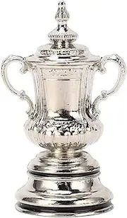 [LIZEALUCKY] Football Trophy Cup Model, Mini Soccer Game Model High Simulation Metal League Ornaments Office Desktop Decorations