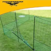 Tbird Netting Pen + Gate 25mt PNET-25m Chickens Turkeys Electric Fence Farming
