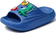 [LENEZEN] Kid's Slides Girls Boys Comfort Non-Slip Thick Sole Slippers Summer Beach Shoes Shower Slippers Indoor & Outdoor…