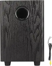 Passive Subwoofer 150W High Performance Passive Subwoofer Home Audio Subwoofer with 40mm Machine Base for Home Theater Stereo 6.5 Inch Black