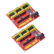 2Pcs 3D Printer Stepper Motor Driver CNC Shield V4 Engraving Machine Expansion B