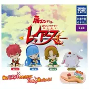 Takara Tomy Magic Knight Rayearth Shoulder Sleeping Zun Fig. Figure Set of 4