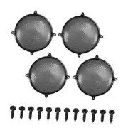 Speaker Grill Cover Mesh SubWoofer Grill Speaker Covers Waffle 8 inch 4Pcs
