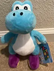 Light Blue Yoshi 8" Plush Toy Simba Toys NWT