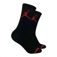 在飛比找蝦皮購物優惠-Hitam Jordan 籃球襪黑色