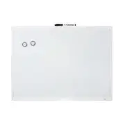 Quartet Basics 43x58cm Dry-Erase Writing Whiteboard w/ Marker/Eraser/Magnets