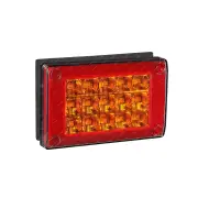 Narva LED Rear Direction Indicator w/ Surface Mount Gasket & 0.5m Hard-Wired