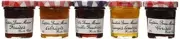 Assorted Mini Jams, Strawberry Apricot Raspberry Orange Marmalade Cherry, 8.82oz