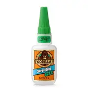 GORILLA SUPER GLUE GEL 15G Tube | Tough, Fast Setting, No Run | Anti-Clog Cap