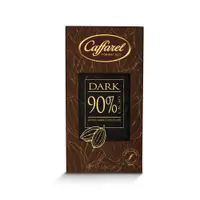 在飛比找蝦皮商城優惠-義大利Caffarel 90%黑巧克力片 80g【家樂福】
