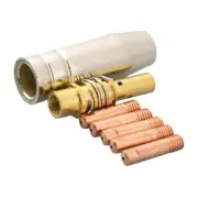 Mig Welding Contact Tips 7PCS Set MB15 15AK Diameter 0 6/0 8/0 9/1 0/1 2mm