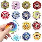 Funny Fidget Spinner Toys 48 Pack,Party Favors Gifts Pinata Goodie Bags Stuffers Sensory Toys for Kids Adults Teens ADHD Anxiety Stress Relief,Carnival Treasure Box Toy for Classroom Prizes Supplies